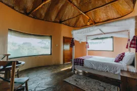 Family cottage bedroom