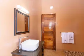 Family cottage porch view